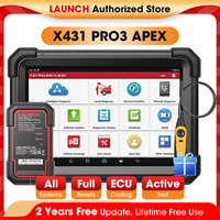 LAUNCH X431 PRO3 APEX Car Diagnostic Tools OBD2 Scanner Diagnost Auto Automotive Scan Autoscanner Diagnosis Free Shipping