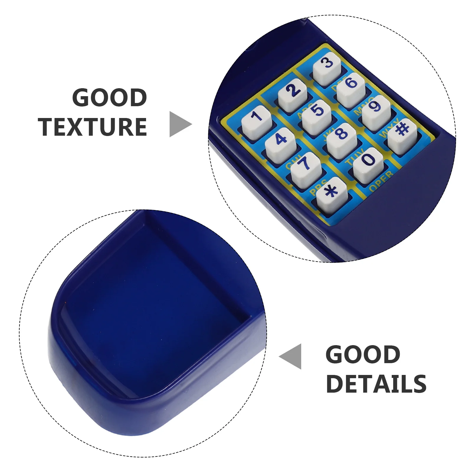 هاتف تعلم للأطفال بتصميم واقعي مع مكتبة قصص الأغاني، جهاز محمول للتعليم المبكر، تحفيز حسي