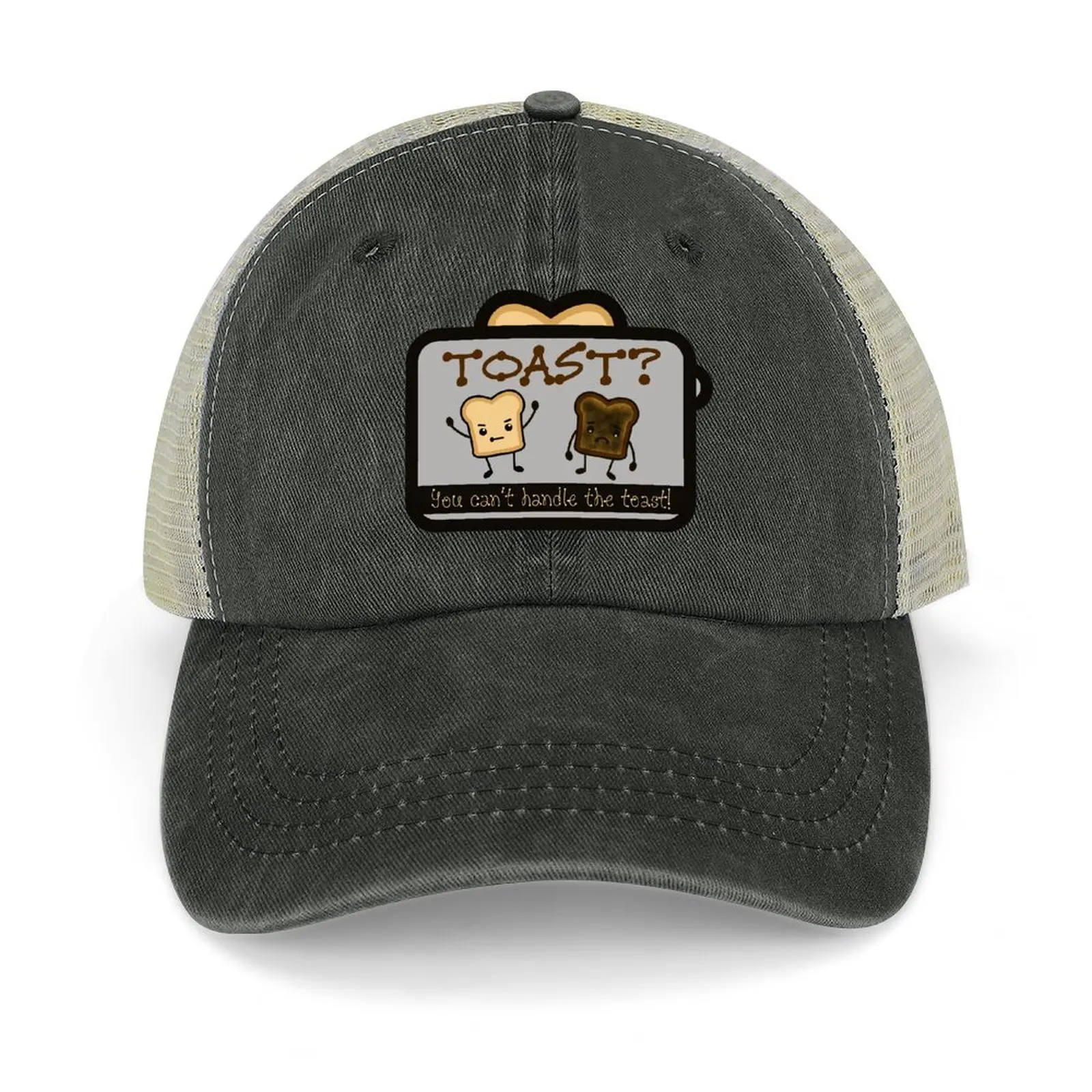

TOAST You Can’t Handle the Toast! Baseball Cap Trucker Hat party Hat Unique hats Women's Men's