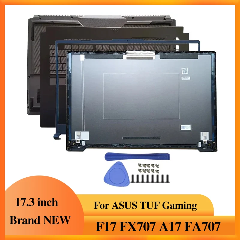

Notebook LCD Back Cover/Front Bezel/Palmrest/Bottom Laptop Accessories For ASUS TUF Gaming F17 FX707 A17 FA707 Laptops Case