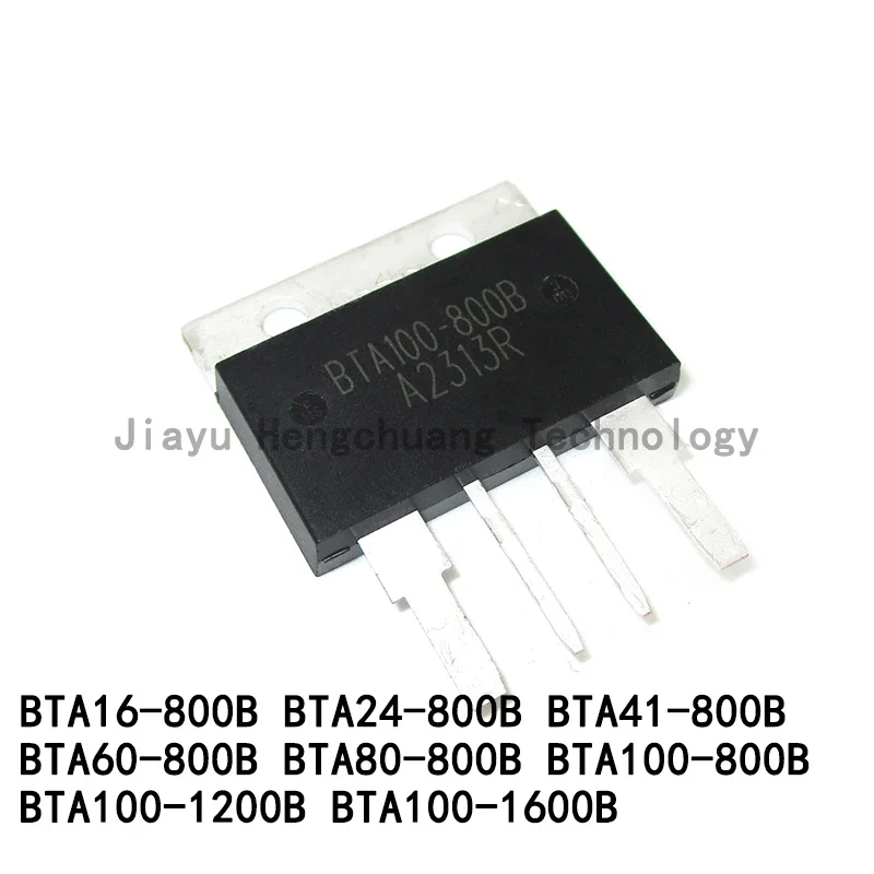 20PCS BTA16A BTA24 800V  BTA100A BTA60-800B BTA80A-800B 41A BTA100-1200B BTA100-1600B TO-220/TO3/4PL Bidirectional thyristors