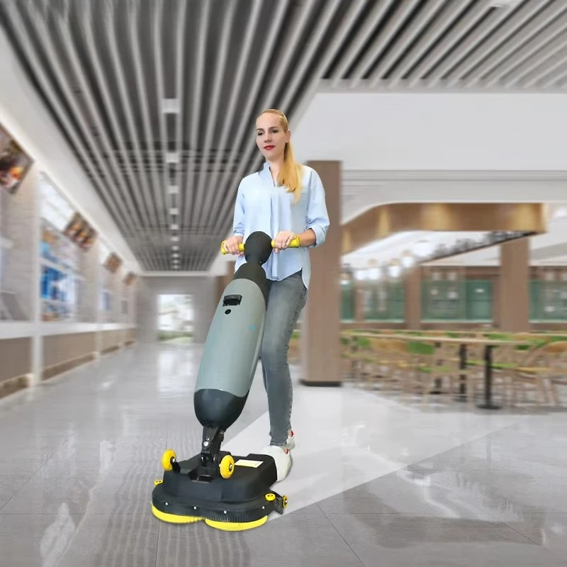 

Популярный мини-скребок для пола, складной скруббер с двойной щеткой, скребок для пола для дома