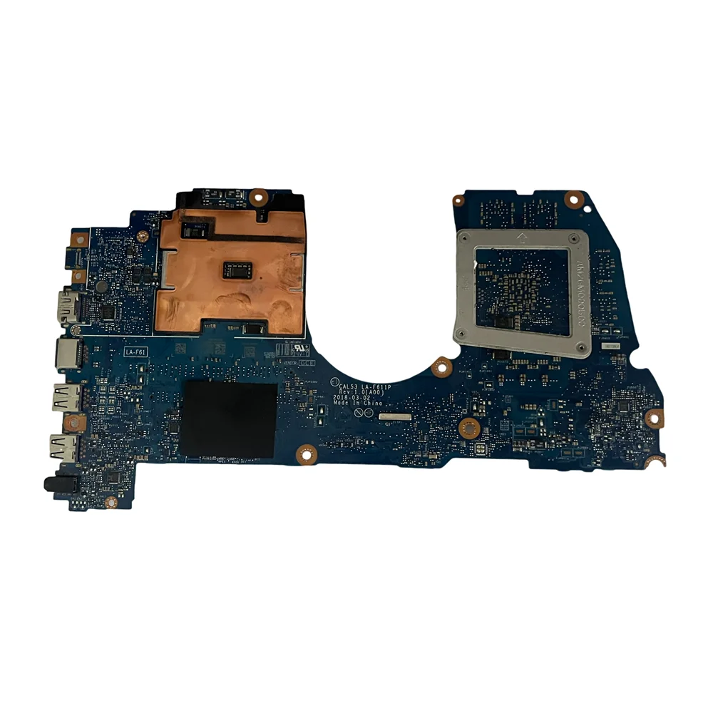 Imagem -02 - Placa-mãe Portátil para Dell Inspiron g3 La-f611p 3579 3779 Laptop I58300h I79750h Gtx1050 1050ti 4gb-gpu Cn0m5h57 Original