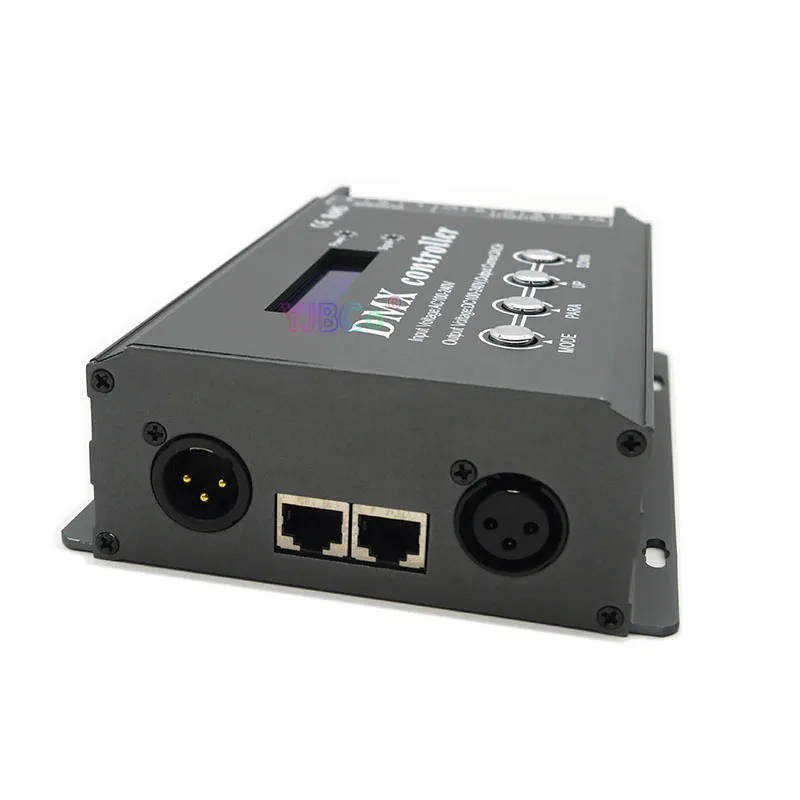 Rgbw Hochspannungs-LED-Strip-Controller mit LCD-Display 34 eingebaute Modi 4 Kanäle Smart Light DMX512 Controller AC 110V 220V