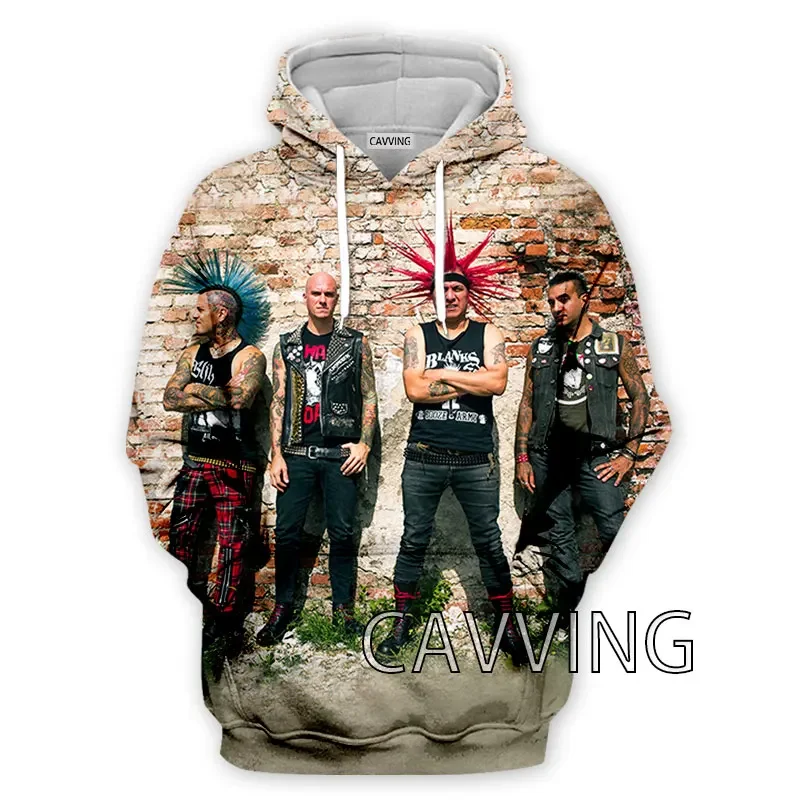 New Fashion Women/Men's  3D Print  THE Casualties Band  Hoodies Hooded Sweatshirts Harajuku Hoodie Sweatshirts Tops Clothing H01