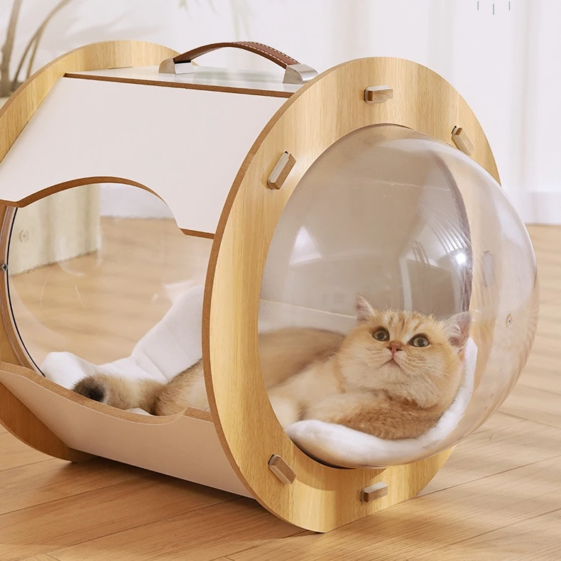 

Cat Litter Four Seasons Summer Universal Cat Bed Pet Cat House Capsule Space Capsule Suspended Cat House Summer Cats