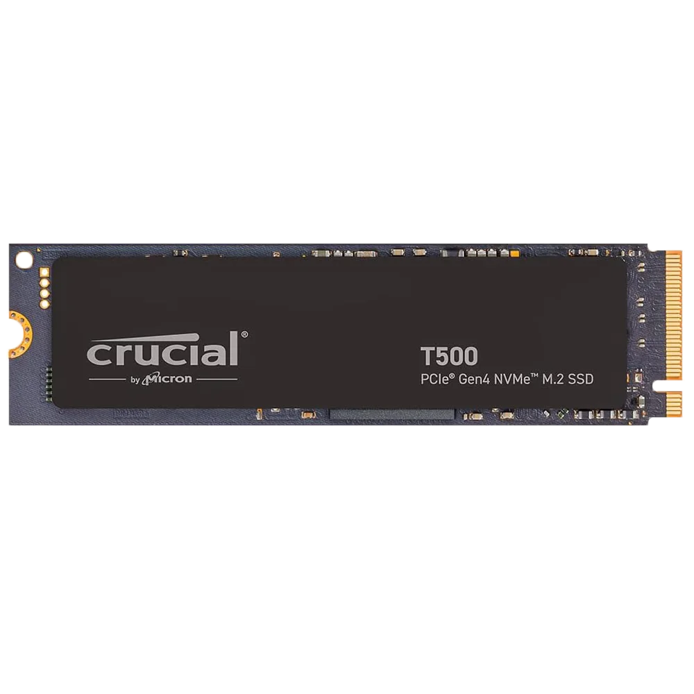 Crucial T500 1TB 2TB Gen4 NVMe M.2 Internal Gaming SSD, Up to 7300MB/s, Laptop & Desktop