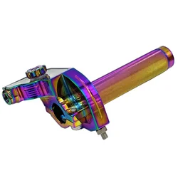 22mm CNC Aluminum Multicolor Accelerator Throttle Twist Grips Handlebars