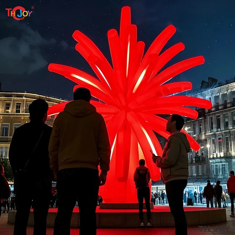 5m Tall Inflatable Fire model for party