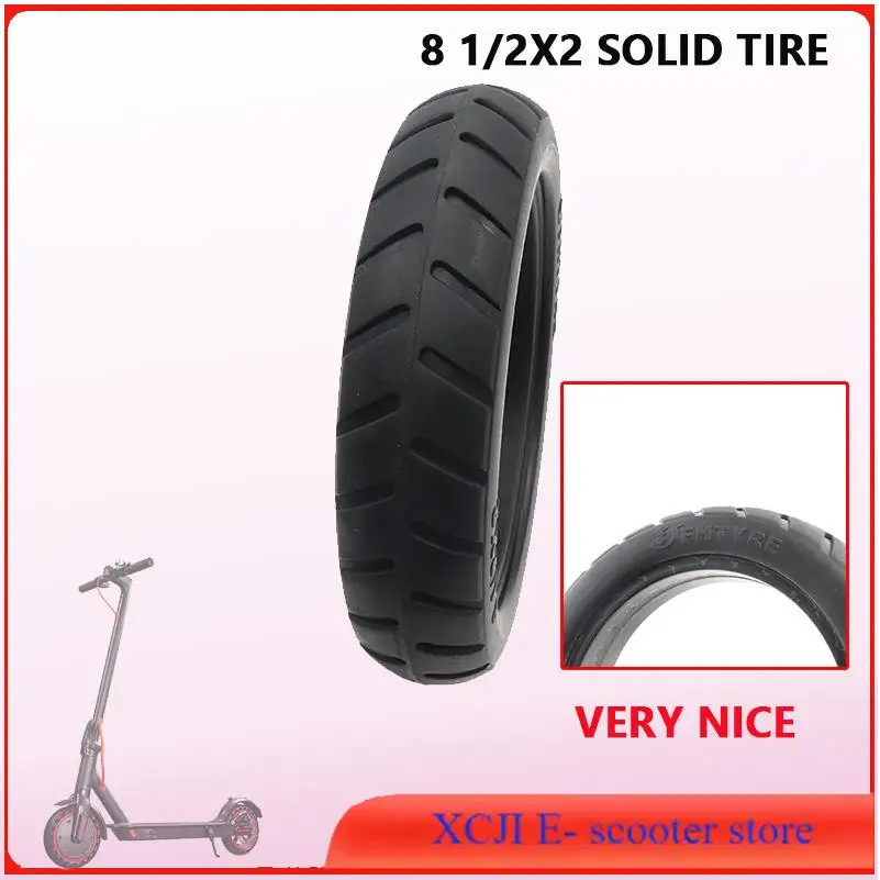 

For 1S Pro 2 Essential Electric Scooter Tyre Accessory 8 1/2x2 Tyre Electrical Bicycle Solid Tire Butyl rubber tire