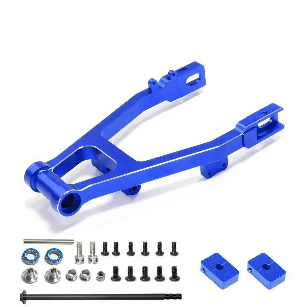 RC the adjustable chain of the rear fork and swing arm of the LOSI 1/4 Promoto-MX electric motorcycle