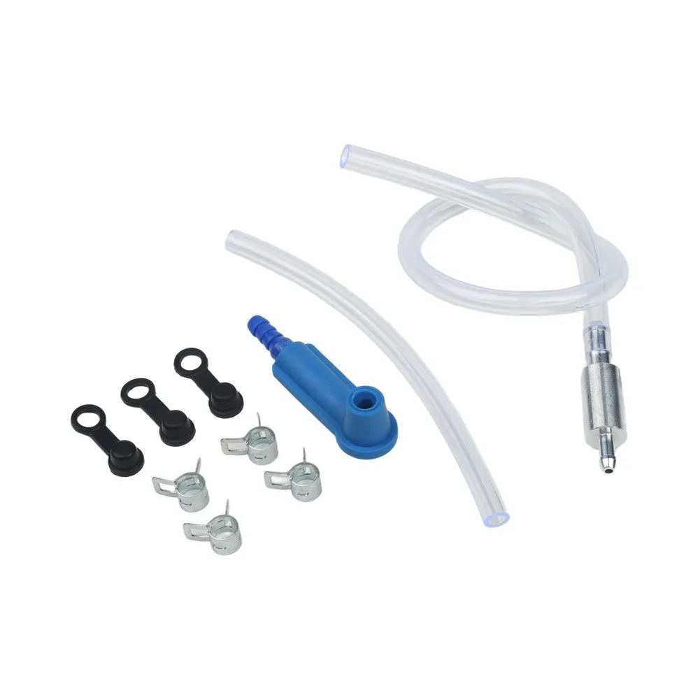 Car Clutch Brake Bleeding Kit One Way Check Valve Hose Tube Adapter Hydraulic Drain Tool For Cars Motorcycles Clutch Systems