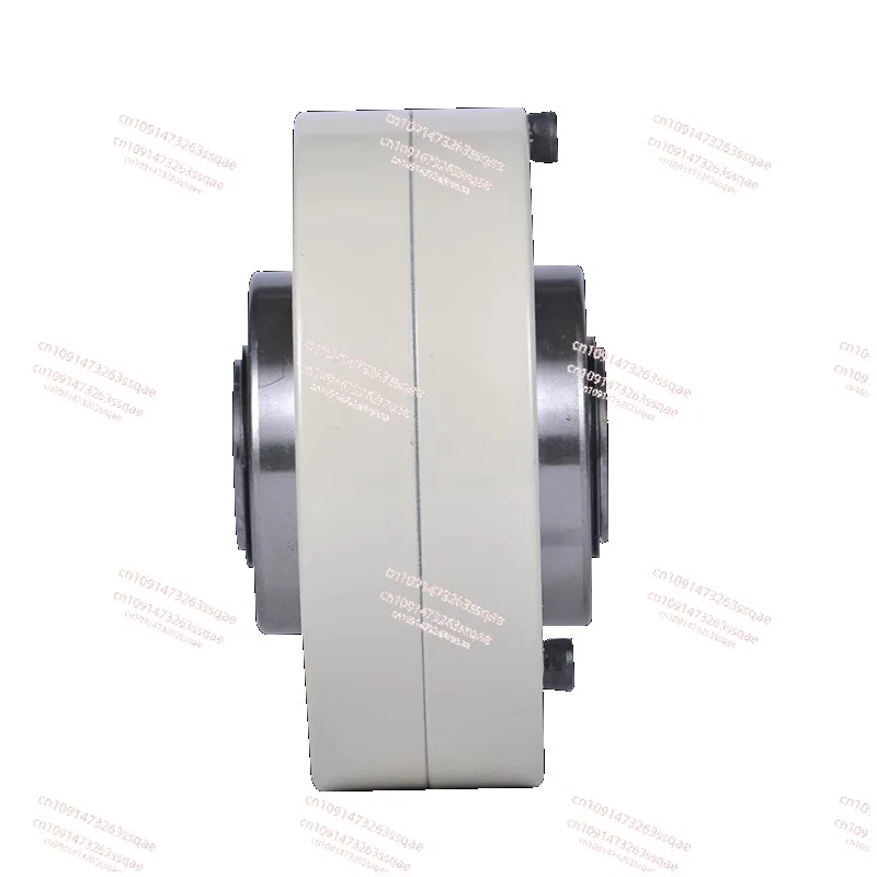 Hollow thin magnetic powder brake, small electromagnetic powder brake hollow shaft hole type, miniature hollow tensioner