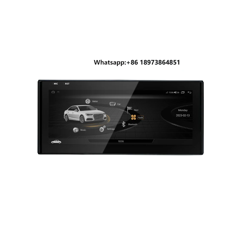 

Wireless CarPlay Auto Andorid14 Car Stereo Multimedia for 2013-2018 Q3 12.3 inch Automotive Multimedia