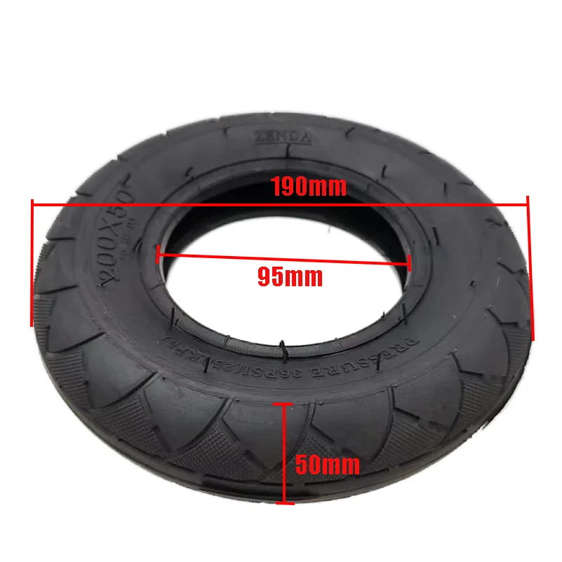 200x50 Electric Scooter Inner Outer Tire 8 Inch 8x2