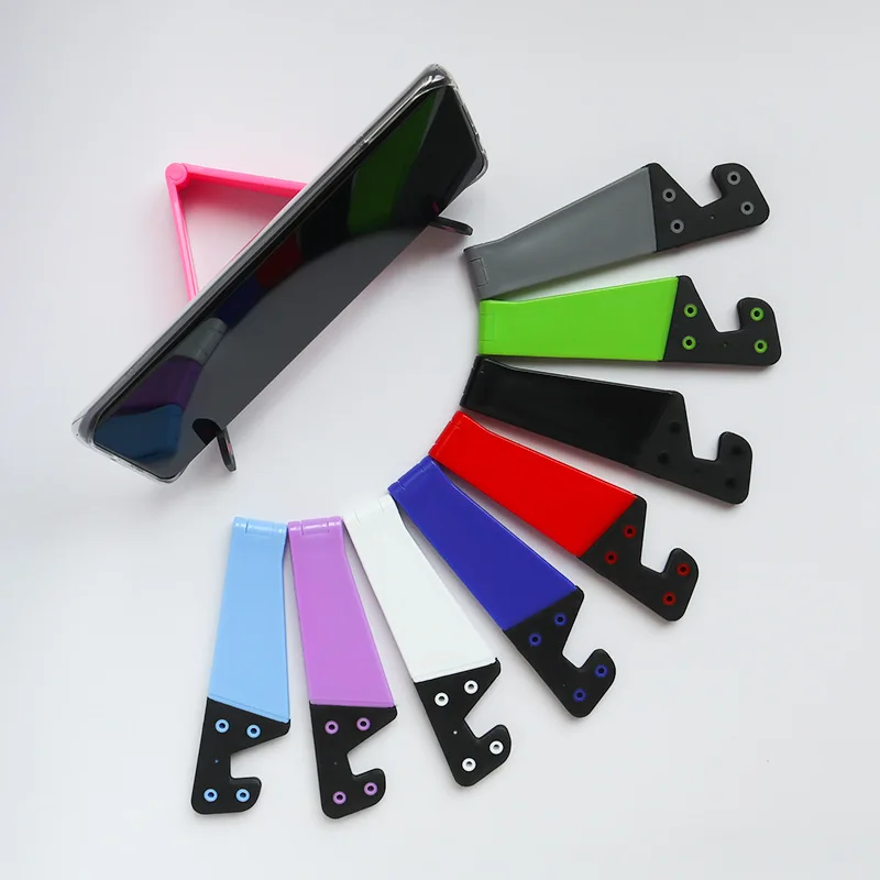 V-shaped phone stand, tablet desktop folding lazy person stand, triangular V-shaped phone stand