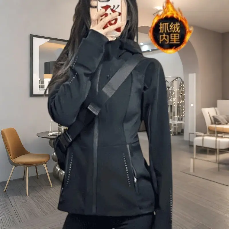 

Faionable Женская куртка больших размеров в американском стиле ретро, универсальная верхняя одежда, модная ветровка на молнии, TT113