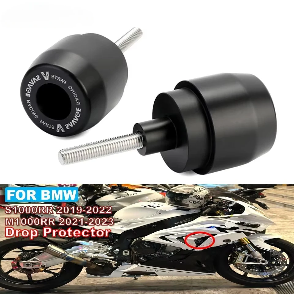

Frame Slider Crash Protector For BMW S1000RR M1000 RR 2019-2023 Motorcycle Accessories Fairing Guards Engine Crash Pad S1000RR