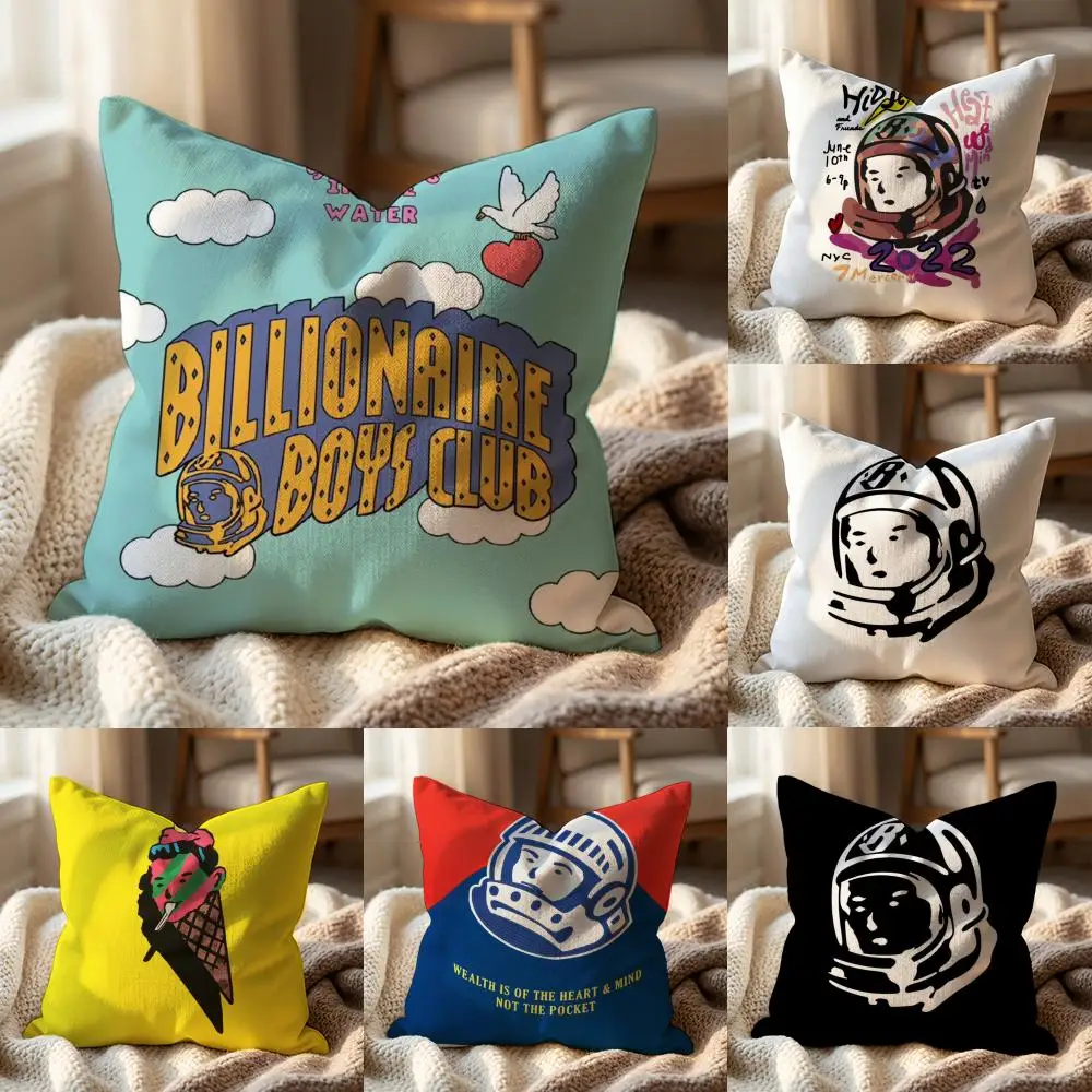 

Чехол для подушки Black B-Billionaire Boys Club, универсальный чехол для подушки для дома и автомобиля — двусторонний, мягкий и прочный для ежедневного использования