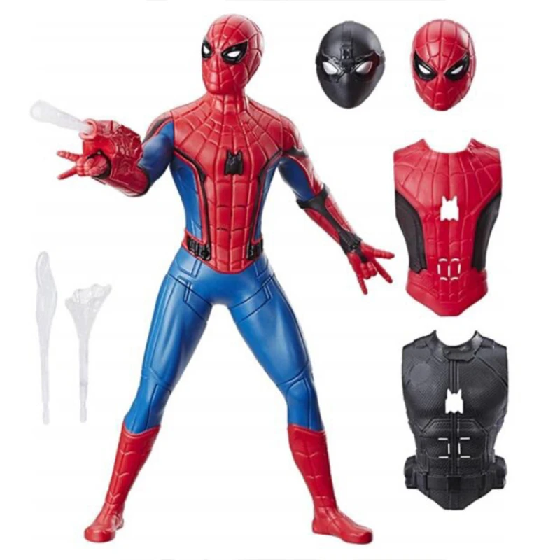 

Hasbro New Marvel The Avengers Spider Man 35cm PVC Model Toys Action Figure Model Gifts Collectible Figurines for Kids