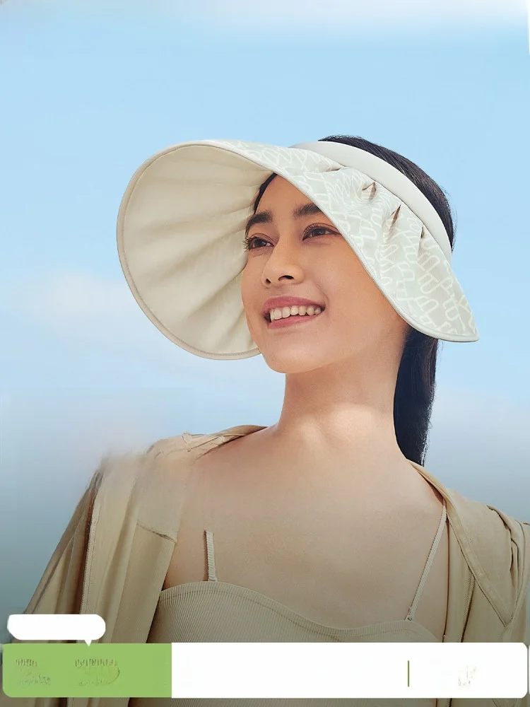 banana-leaf-hat-2024-summer-women's-outdoor-uv-protection-sunshade-cap-large-brim-foldable-cotton-unisex-all-seasons