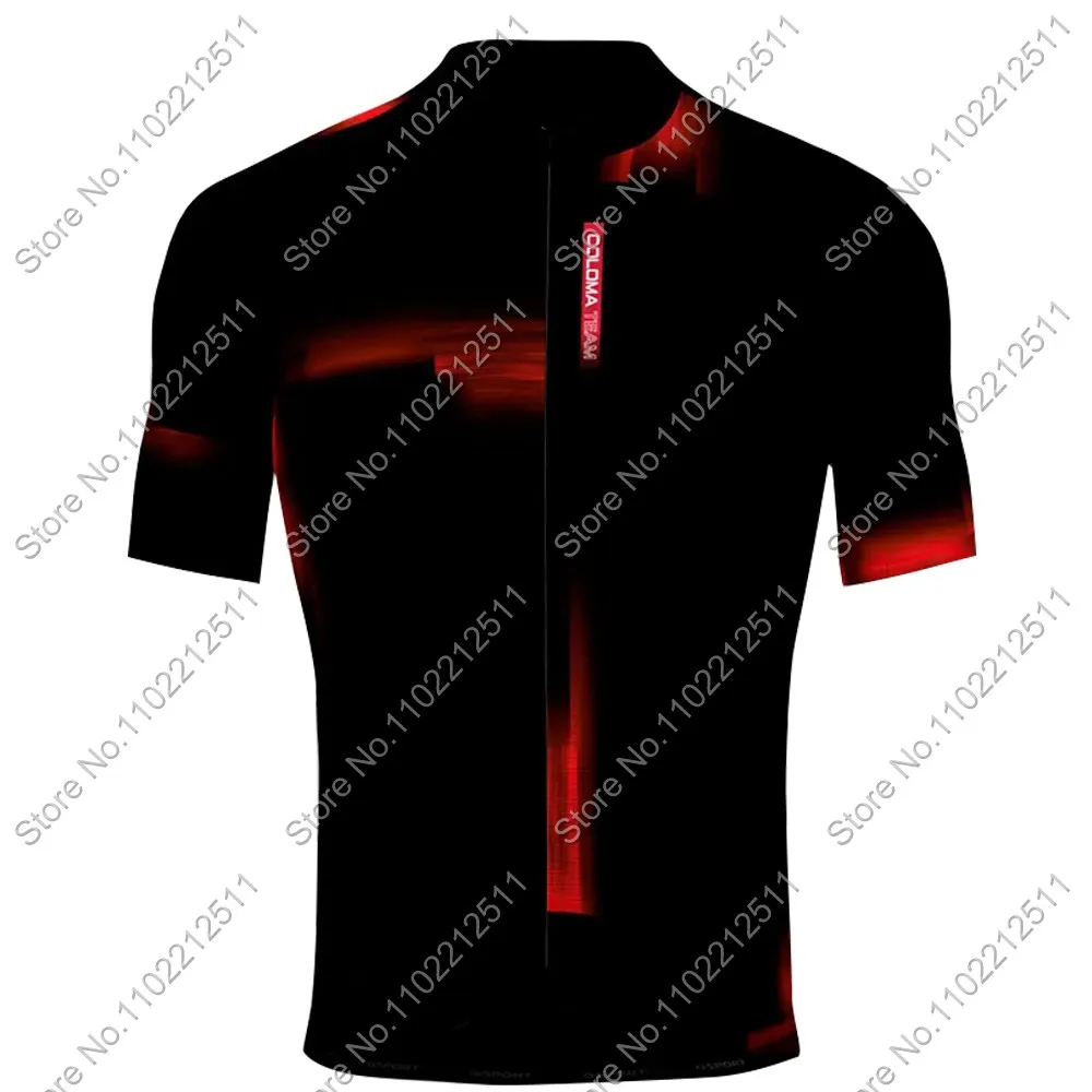 BH Coloma Team 2025 Cycling Jersey Set Mens Espana Black Clothing Road Bike Suit Mountain Bicycle Shirt Bib Shorts MTB Maillot