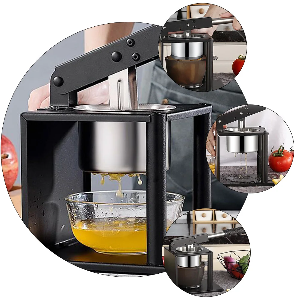 

1Pcs Sturdy Hand Press Squeezer Fruit Juicer Safe and Practical Universal for Fruits Soybeans Easy to Use and Control