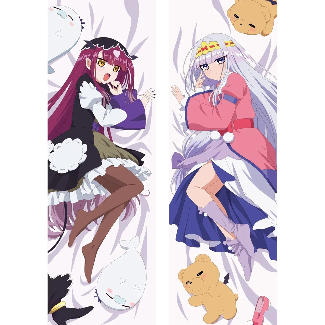 Anime Body Throw Pillowcase Long Dakimakura 2-Side Hugging Peach Skin Pillow Cover Case Hugging Body Pillow Case