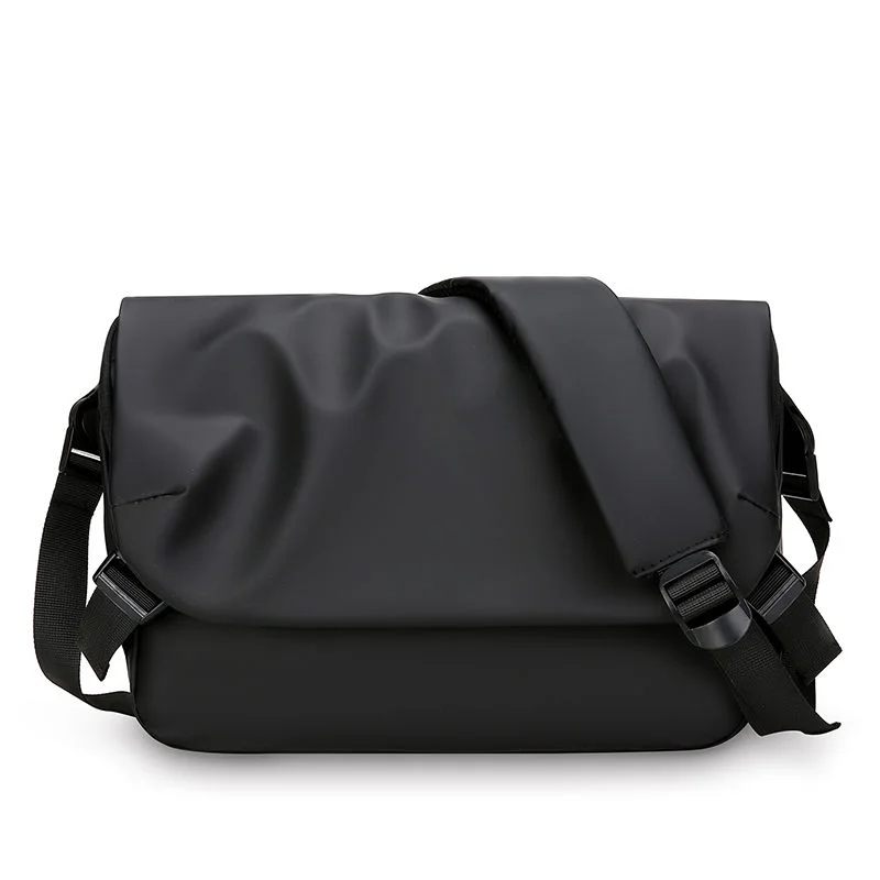 

Men's shoulder bag, crossbody bag, waterproof, lightweight, casual black crossbody bag, suitable for outdoor work and travel ﻿