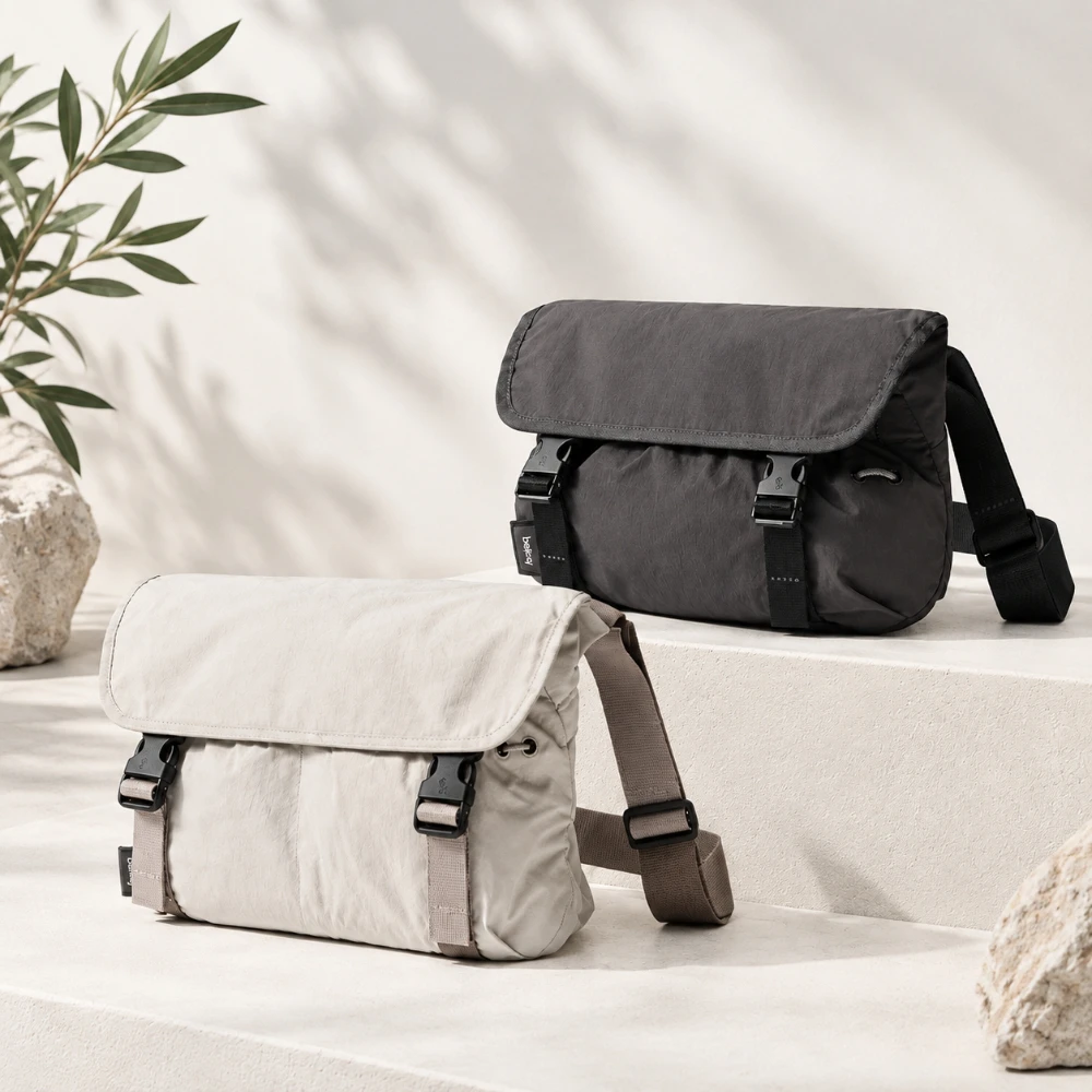Bellroy Cinch Mini Messenger 6L Ultra Lightweight Casual Single Crossbody Bag Luxury Travel Outdoor Sports Commute Shoulder Bag