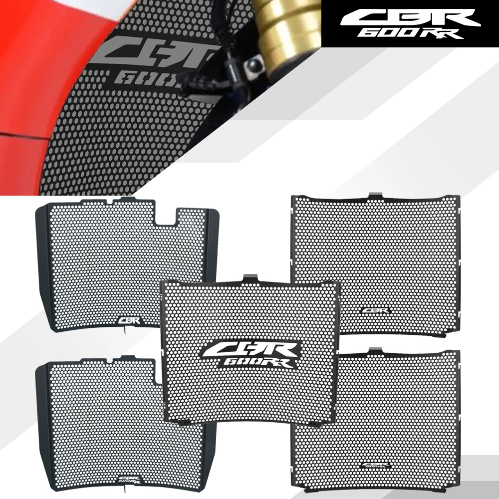 

Motorcycle Accessories Radiator Grille Guard Cover Protector For Honda CBR 600RR CBR600 RR CBR600RR ABS 2007-2024 2023 2022 2021