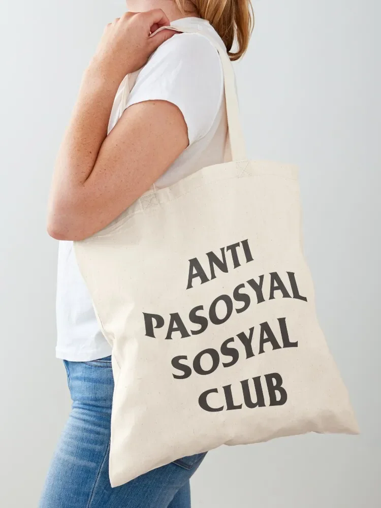 Anti Pa-Sosyal Sosyal Club The Razkalz PH Tote Bag Shopper handbag free delivery bags Tote Bag