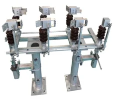 GW4A 27.5 KV الصناعية 50 هرتز قطع التبديل في الهواء الطلق الجهد العالي 3 المرحلة 1250A للتطبيقات الصناعية