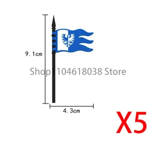 Green Dragon Raven Knights Shield Actionfiguren MOC Mittelalterliche antike Ritter Szene Baustein Kreatives Spielzeug für Kinder