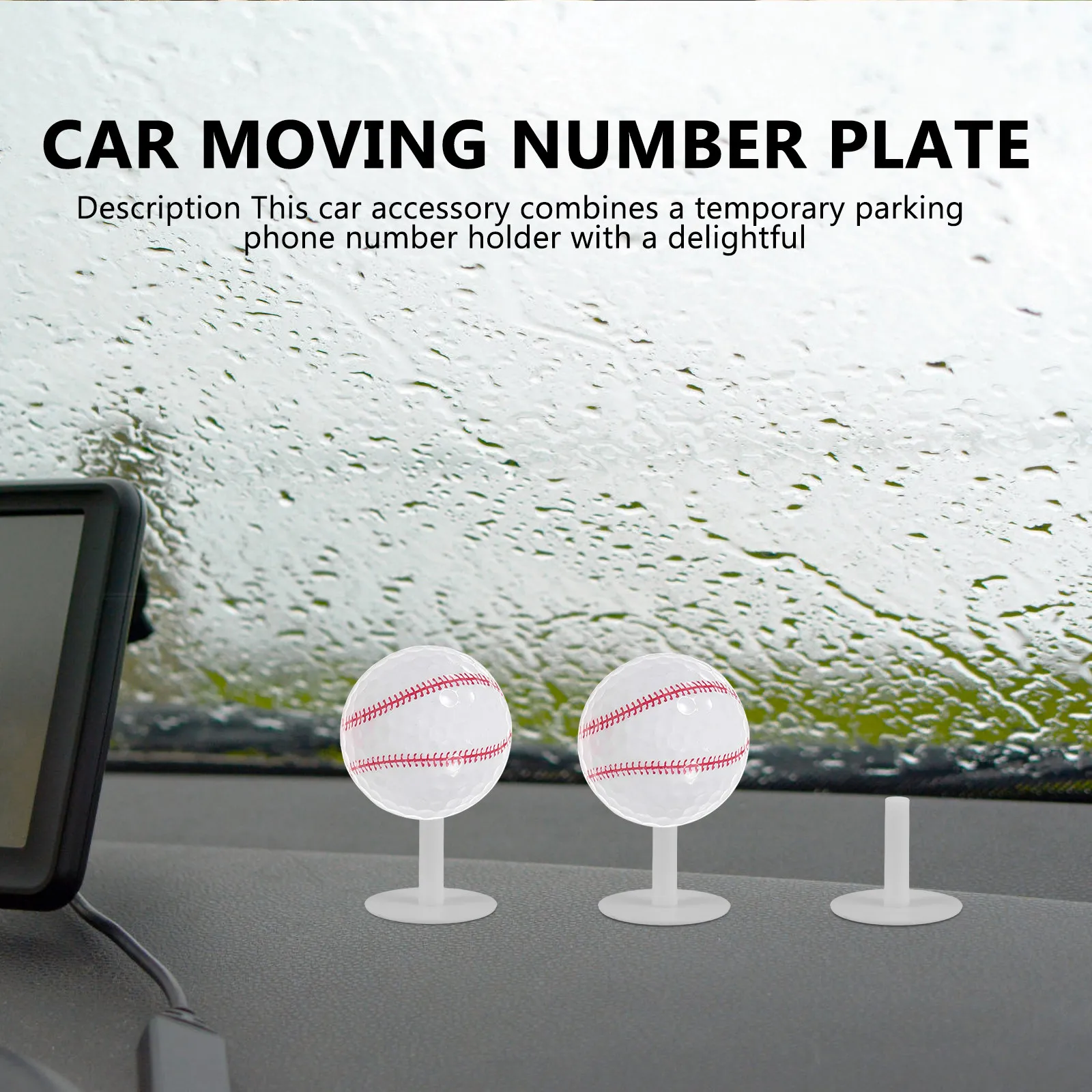 20Pcs Plastic Duck Holder Dashboard Mount Non-Slip Fixing Display Stand Car Decoration Plug Display Mount Holder for Fixing