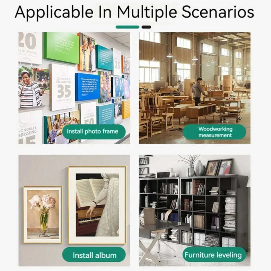 미니 디지털 각도기 각도 측정기 전자 측정 레벨 경사 테스트 자 길이 100/105mm 알루미늄