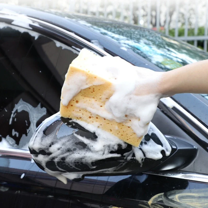 Large Car Washing Sponge Foam Super Absorbment Thickened Corral Big Cleaning Sponge Block Auto Beauty Maintain Tools