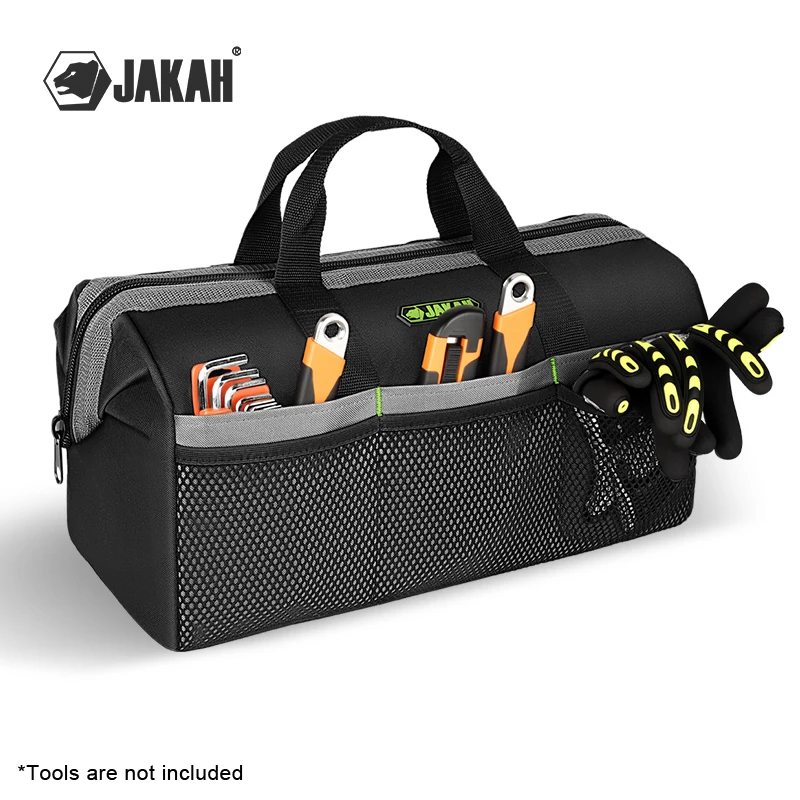 Jakah Large Capacity Tool Bag High Quality Electrician Belt Bags Multifunction Tools Parts Storage Organizers JK-204