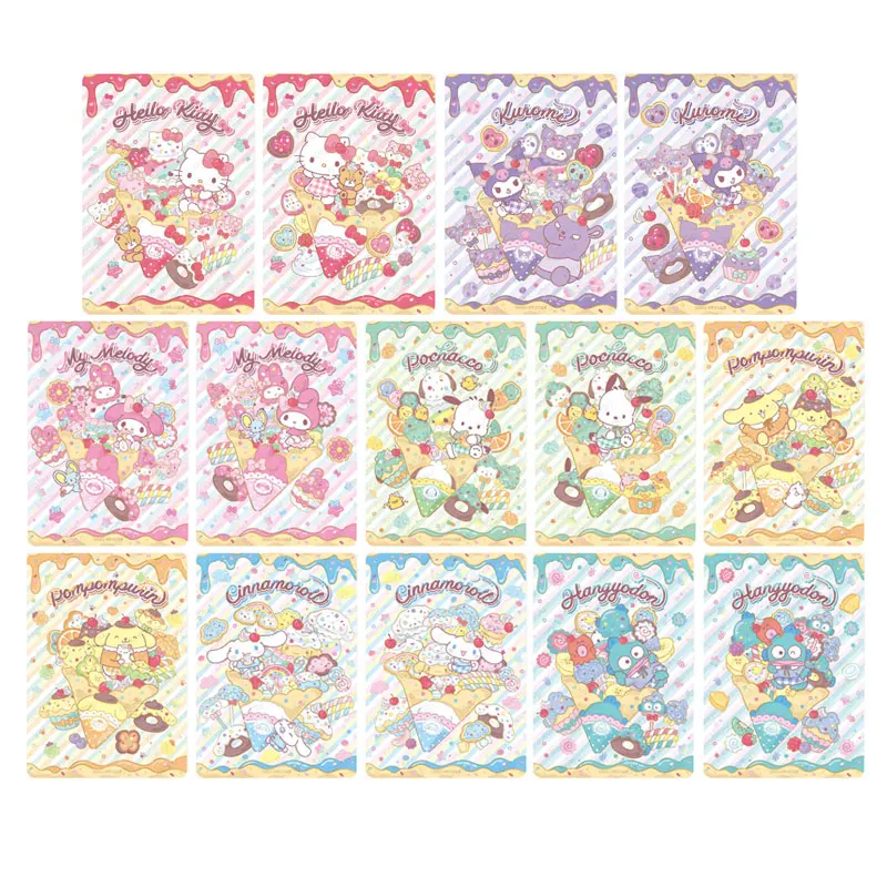 KAYOU Sanrio Family Qu Ying Pack Series 2 CR/MR/UR/SSR/MTR/Hide SR/SR/Hide R/R Sanrio شخصيات بطاقة تجميع أصلية هدية