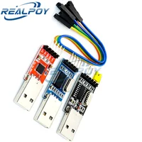 3 pièces/lot = 1 pièce PL2303HX + 1 pièce CP2102 + 1 pièce CH340G USB vers TTL pour arduino PL2303 CP2102 Module USB vers UART TTL 5 broches 5