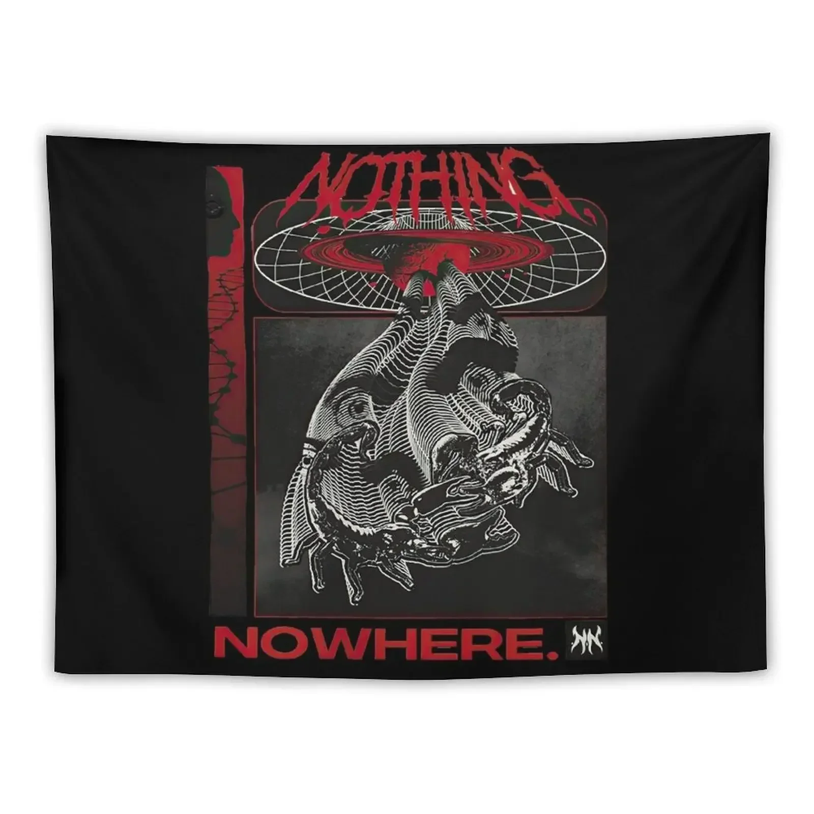 nothing nowhere Tapestry Aesthetics For Room Wall Deco Bed Room Decoration Wall Decor Tapestry