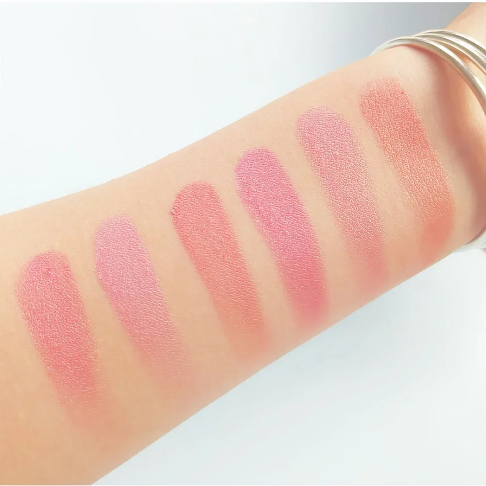 لوحة أحمر الخدود الكريمي مكونة من 3 ألوان لتحديد الوجه وتفتيح الوجه ومقاومة للماء وتدوم طويلاً ومستحضرات التجميل #5