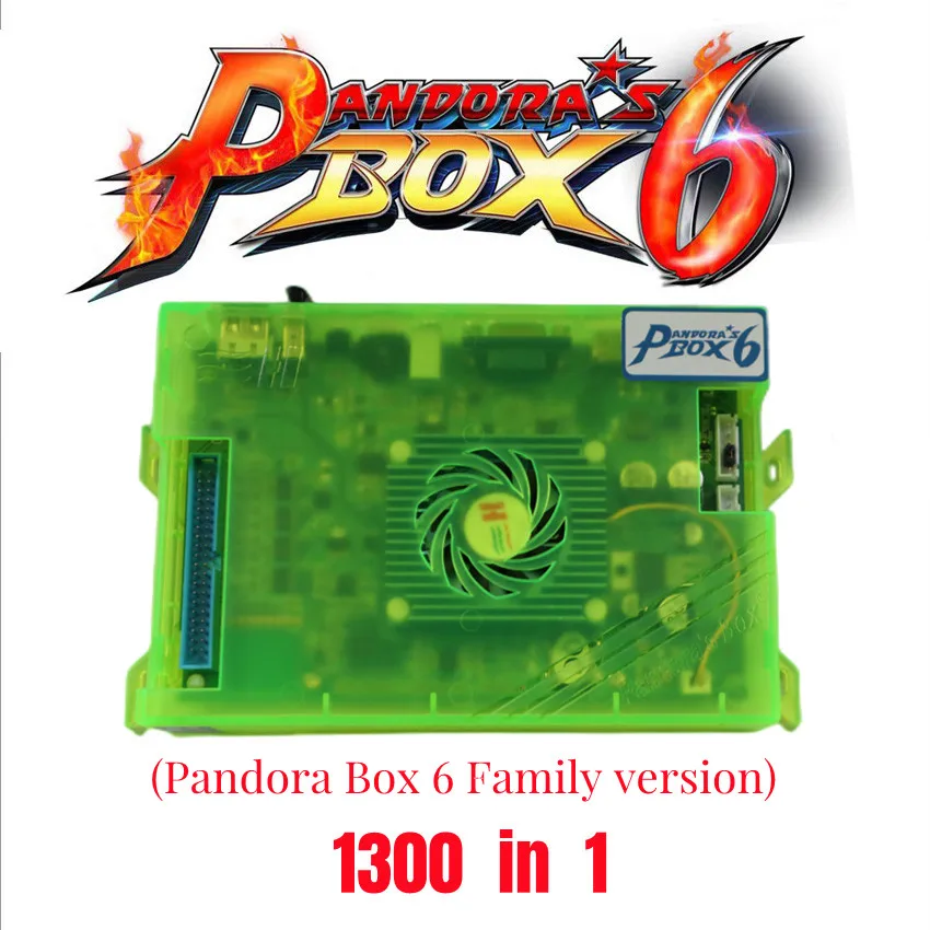 1800 in 1 Pandora Box 6 HD Multi Arcade Board 1300/1600 in1