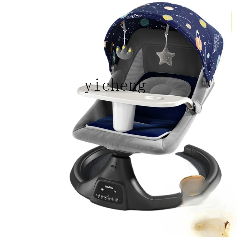 XL Rocking Chair Newborn Baby Electric Bassinet Sleeping with Baby Comfort Chair