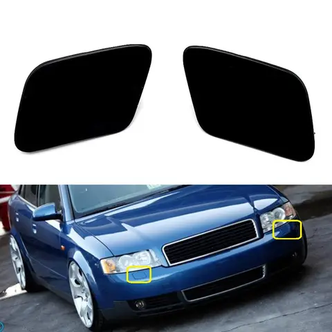 Audi A4 B6 2000 2001 2002 2003 2004 자동차 스타일링 앞 범퍼 헤드 라이트 와셔 커버 캡