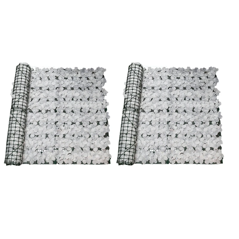 Искусственный цветочный забор, водонепроницаемые лепестки, устойчивые к УФ-излучению, украшение для свадьбы, двора, сада