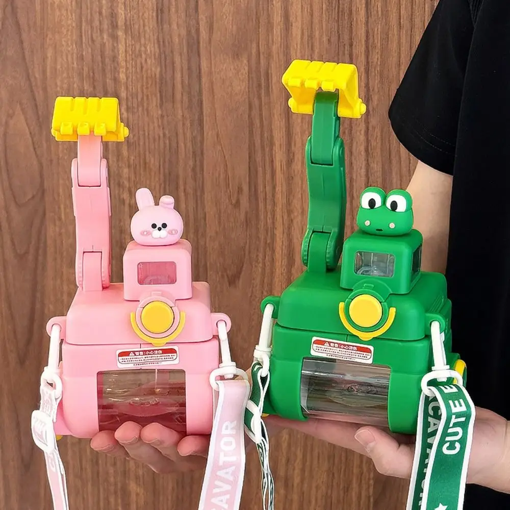 

Drinkware Leak-Proof Car Water Cup High Appearance Toy Car Shape Bounce Kettle Cute Plastic Drinking Water Jug Children