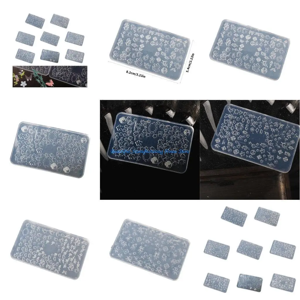 

E56A Flower Theme Accessories Moulds Suitable for Small Accessories Enhancement