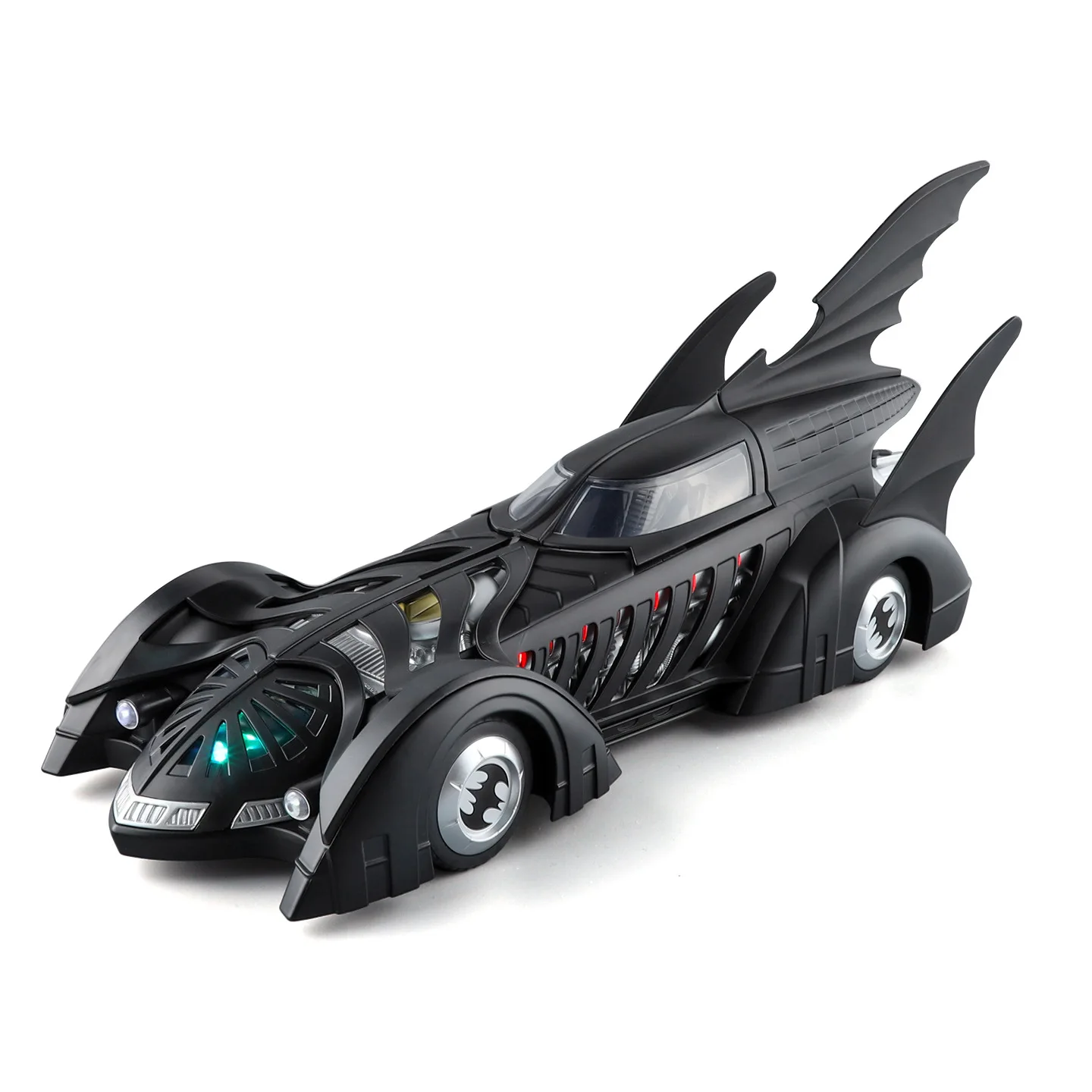 1:24 spray batmobile 1995 alloy diecast light and sound simulation desktop decoration gift