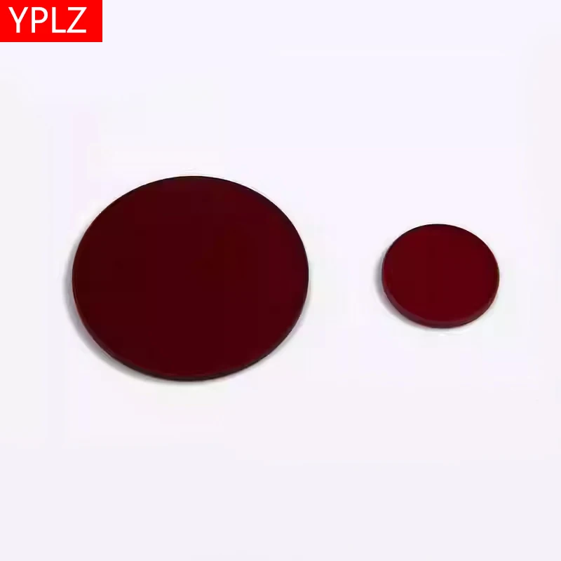 Optical Red Glass Red Filter 640nm Transmitting Long Wave Pass High Transmittance Short Wave Cut off Red Light Filter